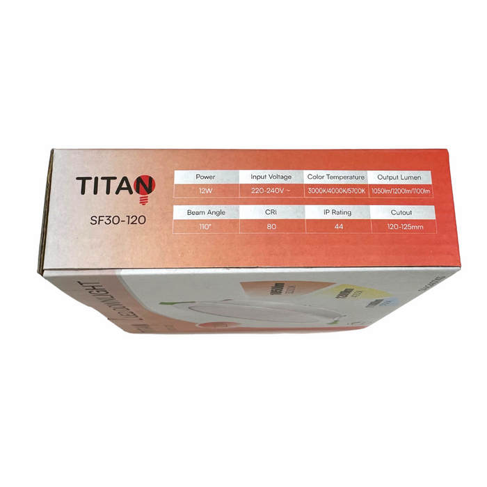 Titan LED 12W 120Cut Dimmable Down Light