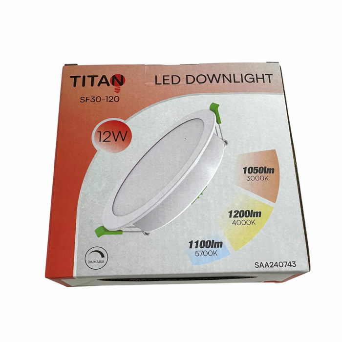 Titan LED 12W 120Cut Dimmable Down Light