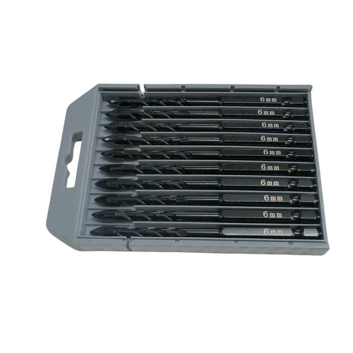 Titan 4 Head Multi Purpose Drill Bit 6mm 10pcs Per Pack