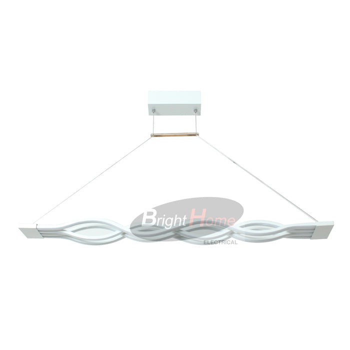 WAVE Modern Design LED Horizontal Pendant Light