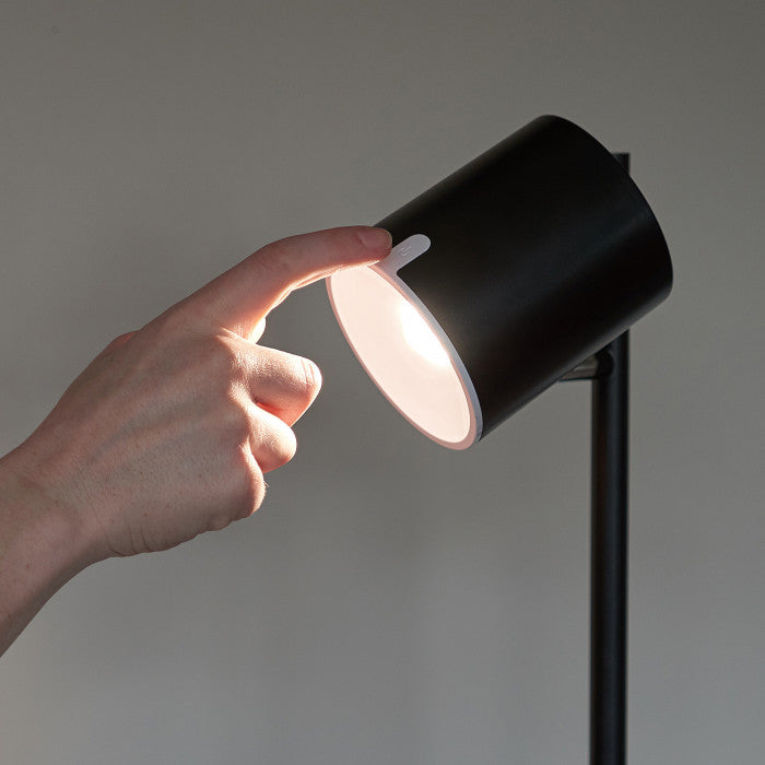 Arlo LED Table Lamp in Black