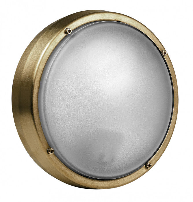 SU-Docks Plain Brass LED Bulkhead-GD9110-BB