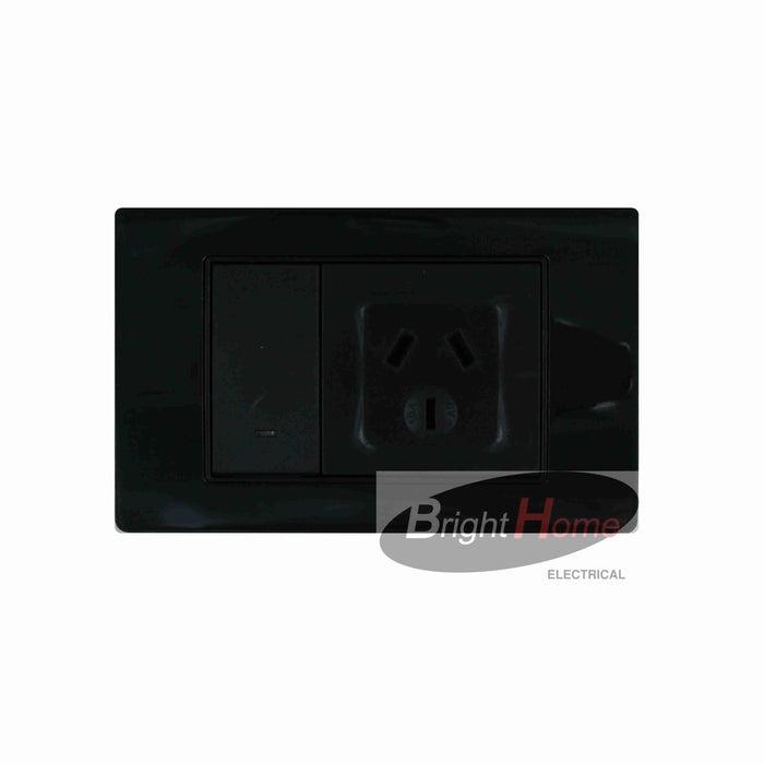 Titan single power point black