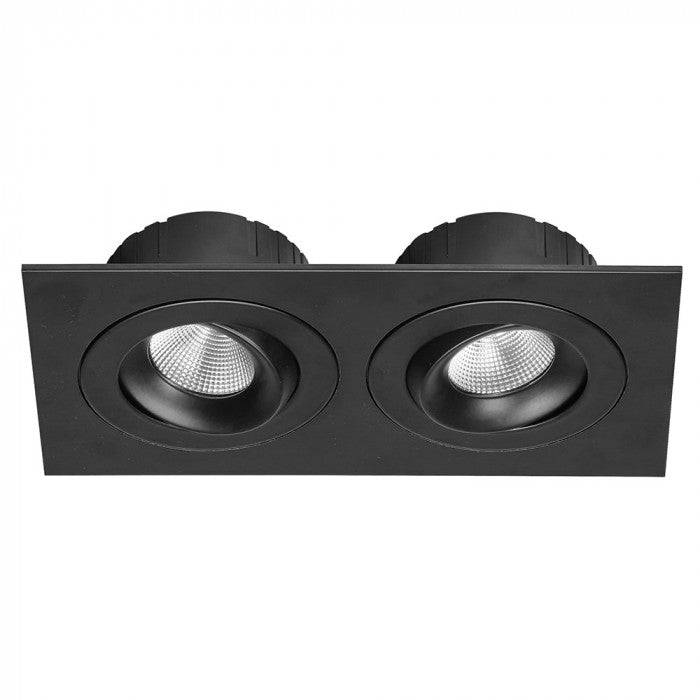 Double Plate for Multiform LED Downlights BL/WH