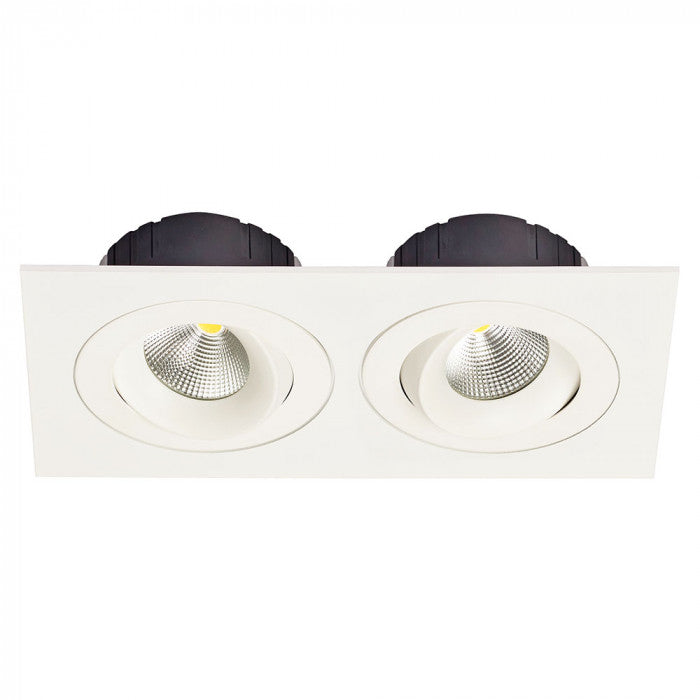 Double Plate for Multiform LED Downlights BL/WH