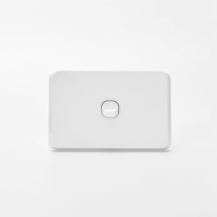 iLuxlite 1 Gang Switch - Horizontal - White