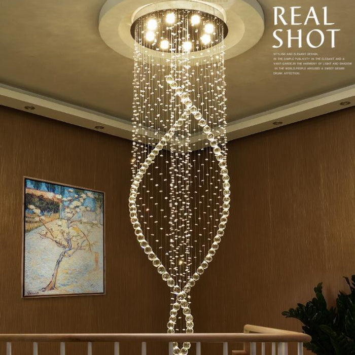 MUSE 2.2M Crystal Loby Chandelier