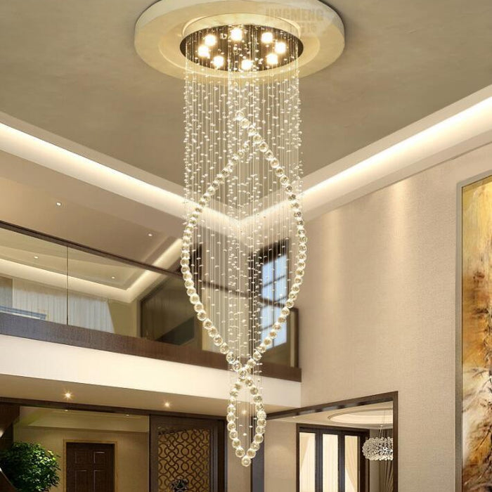 MUSE 2M Crystal Loby Chandelier